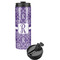 Initial Damask Stainless Steel Skinny Tumbler