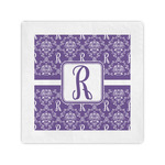 Initial Damask Standard Cocktail Napkins