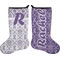 Initial Damask Stocking - Double-Sided - Approval