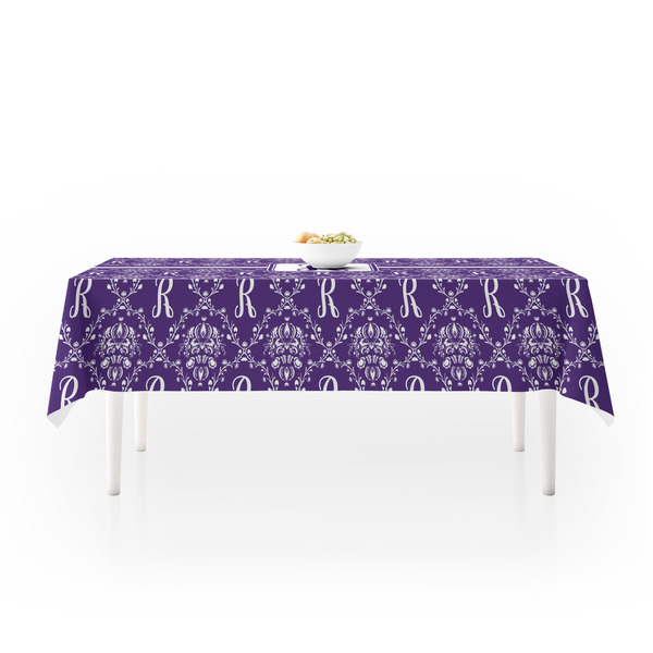 Initial Damask Tablecloths (58"x102") - MAIN