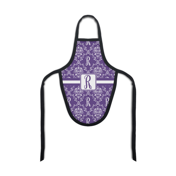 Custom Initial Damask Bottle Apron