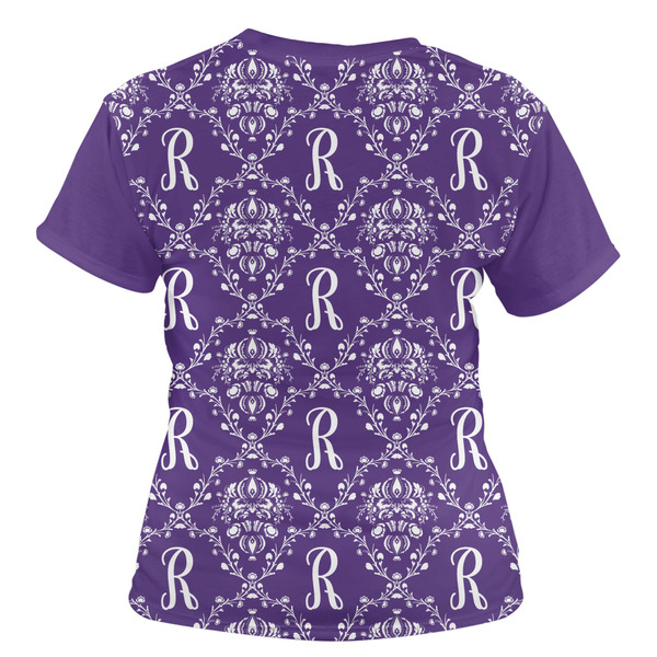 Initial Damask Women's T-shirt Back