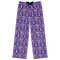 Initial Damask Womens Pajama Pants (Personalized)