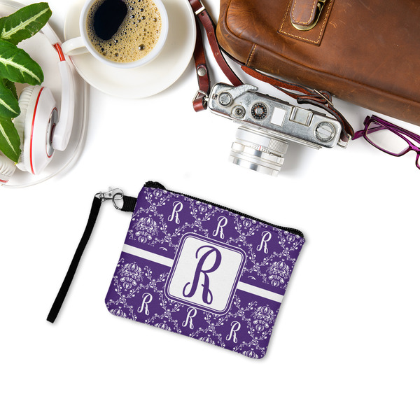 Initial Damask Wristlet ID Cases - LIFESTYLE