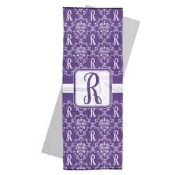Initial Damask Yoga Mat Towel (Personalized)