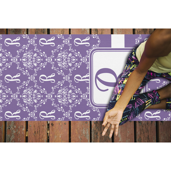 Initial Damask Yoga Mats - LIFESTYLE