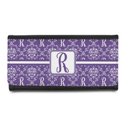 Initial Damask Leatherette Ladies Wallet (Personalized)