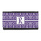 Initial Damask Leatherette Ladies Wallet (Personalized)