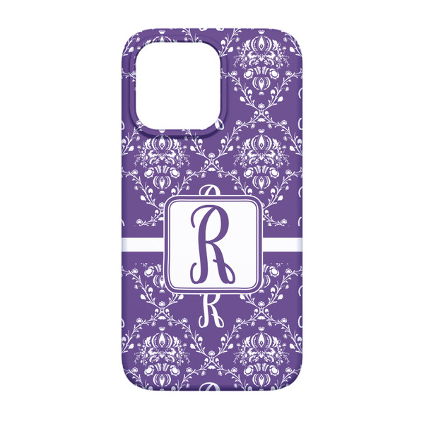 Initial Damask iPhone 13 Case - Back
