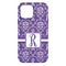 Initial Damask iPhone 13 Pro Max Tough Case - Back