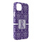 Initial Damask iPhone 14 Plus Case - Angle