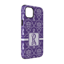 Initial Damask iPhone Case - Rubber Lined - iPhone 14 Pro