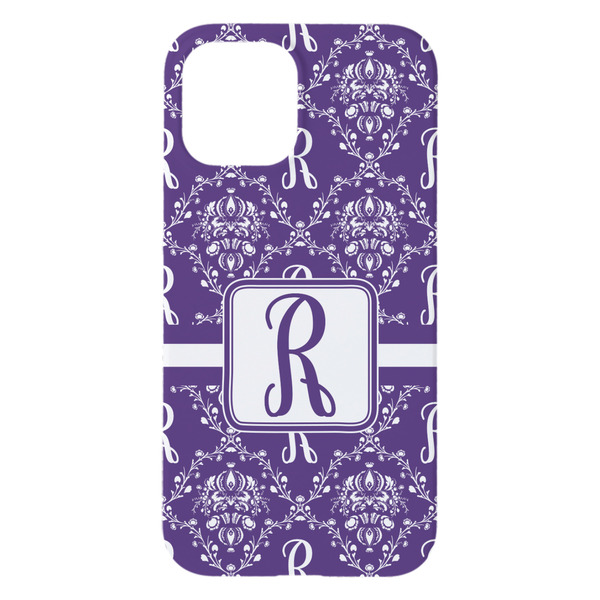 Initial Damask iPhone 15 Plus Case - Back