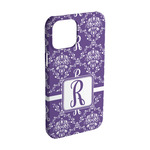 Initial Damask iPhone Case - Plastic - iPhone 15 Pro