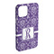 Initial Damask iPhone Case - Plastic