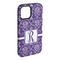 Initial Damask iPhone 15 Pro Max Tough Case - Angle