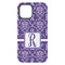 Initial Damask iPhone 15 Pro Max Tough Case - Back