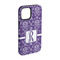 Initial Damask iPhone 15 Pro Tough Case - Angle