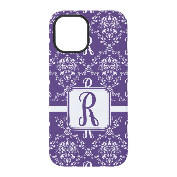 Initial Damask iPhone 15 Pro Tough Case - Back