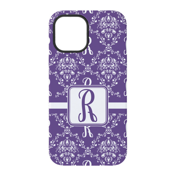 Initial Damask iPhone 15 Tough Case - Back
