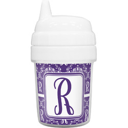 Initial Damask Baby Sippy Cup (Personalized)