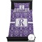 Personalized Initial Damask Bedding Set (Twin) - Duvet