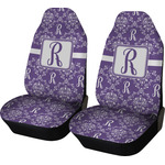 Initial Damask Car Seat Covers (Set of Two) (Personalized)