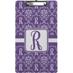 Initial Damask Clipboard (Legal Size) (Personalized)