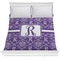 Personalized Initial Damask Comforter (Queen)