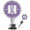 Initial Damask Wine Bottle Stopper (Personalized)