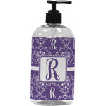 Initial Damask Plastic Soap / Lotion Dispenser (Personalized)