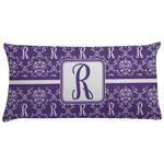 Initial Damask Pillow Case - King (Personalized)