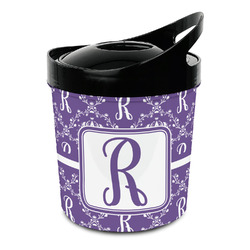 Initial Damask Plastic Ice Bucket (Personalized)