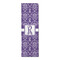 Personalized Initial Damask Runner Rug