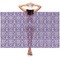 Personalized Initial Damask Sarong (with Model)