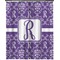Personalized Initial Damask Shower Curtain 70x90