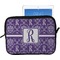 Personalized Initial Damask Tablet Sleeve (Medium)