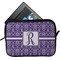 Personalized Initial Damask Tablet Sleeve (Small)