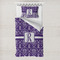 Personalized Initial Damask Toddler Bedding