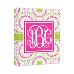 Pink & Green Suzani Canvas Print (Personalized)