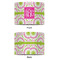 Pink & Green Suzani 12" Drum Lampshade - APPROVAL (Fabric)