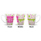 Pink & Green Suzani 12 Oz Latte Mug - Approval