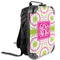 Pink & Green Suzani 13" Hard Shell Backpacks - ANGLE VIEW