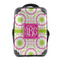 Pink & Green Suzani 15" Backpack - FRONT
