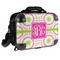 Pink & Green Suzani 15" Hard Shell Briefcase - FRONT