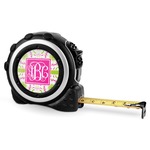 Pink & Green Suzani Tape Measure - 16 Ft (Personalized)