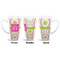 Pink & Green Suzani 16 Oz Latte Mug - Approval