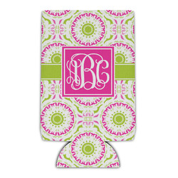 Pink & Green Suzani Can Cooler (Personalized)
