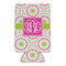 Pink & Green Suzani 16oz Can Sleeve - FRONT (flat)