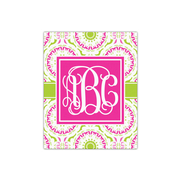 Pink & Green Suzani 16x20 - Canvas Print - Front View